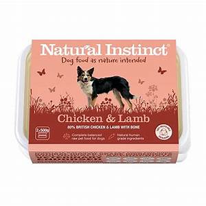 Natural Instinct* Chicken & Lamb 2X500g