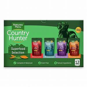 Country Hunter* Superfood 12 Pouch 150g Multipack