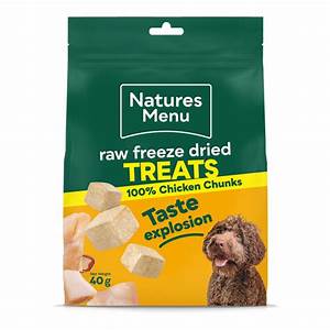 Naturesmenu* Freeze Dried Treats 100% Chicken Chunks 40g