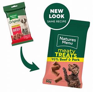 Naturesmenu* Meaty Treats Beef & Pork 50g