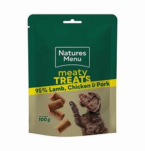 Naturesmenu* Meaty Treats Lamb, Chicken & Pork 50G