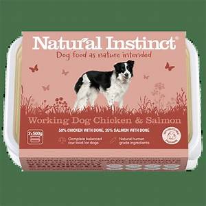 Natural Instinct* Working Dog Chicken & Salmon 2 X 500G