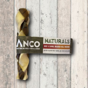 Anco* Beef & Camel Braided Roll Medium