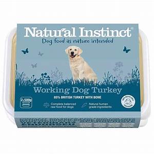 Natural Instinct* Working Dog Turkey 2 X 500G