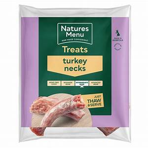 Naturesmenu* Frozen Raw Turkey Neck 400g