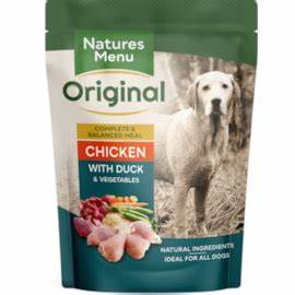 Naturesmenu* Dog Pouch Chicken & Duck 300G 8Pack
