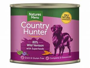 Country Hunter* Venison With Blueberry Can 600G