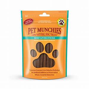 Pet Munchies* Beef Liver Sticks 90g
