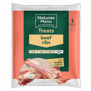 Naturesmenu* Raw Beef Ribs 400g