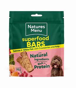 Naturesmenu* Superfood Bars Salmon & White Fish 70g