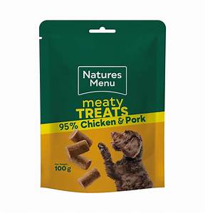 Naturesmenu* Meaty Treats Chicken & Pork 100G