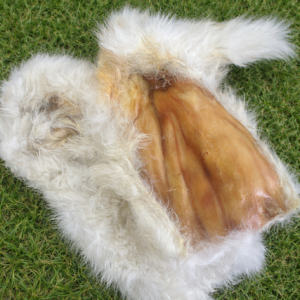 Rabbit Skin With Fur 15cm