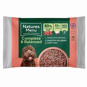 Naturesmenu* 80/20 Beef Block 500g