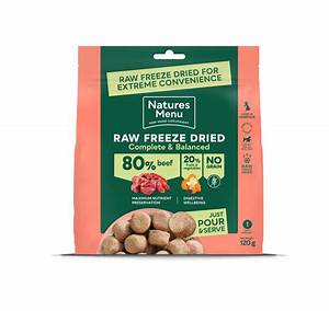 Naturesmenu* Raw Freeze Dried Beef 120g