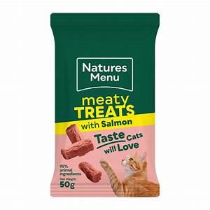 Naturesmenu* Cat Meaty Treats Salmon 50g