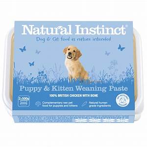 Natural Instinct* Puppy & Kitten Weaning Paste 2 X 500G