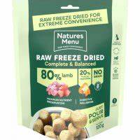 Naturesmenu* Raw Freeze Dried Lamb 120g