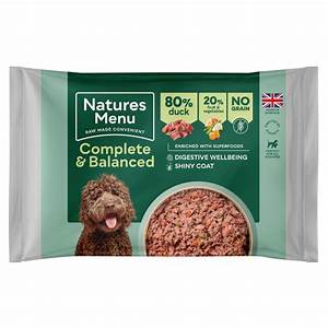 Naturesmenu* 80/20 Complete Duck Block 500G