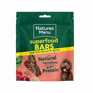 Naturesmenu* Superfood Bars Beef 70g