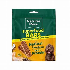 Naturesmenu* Superfood Bars Chicken 70g